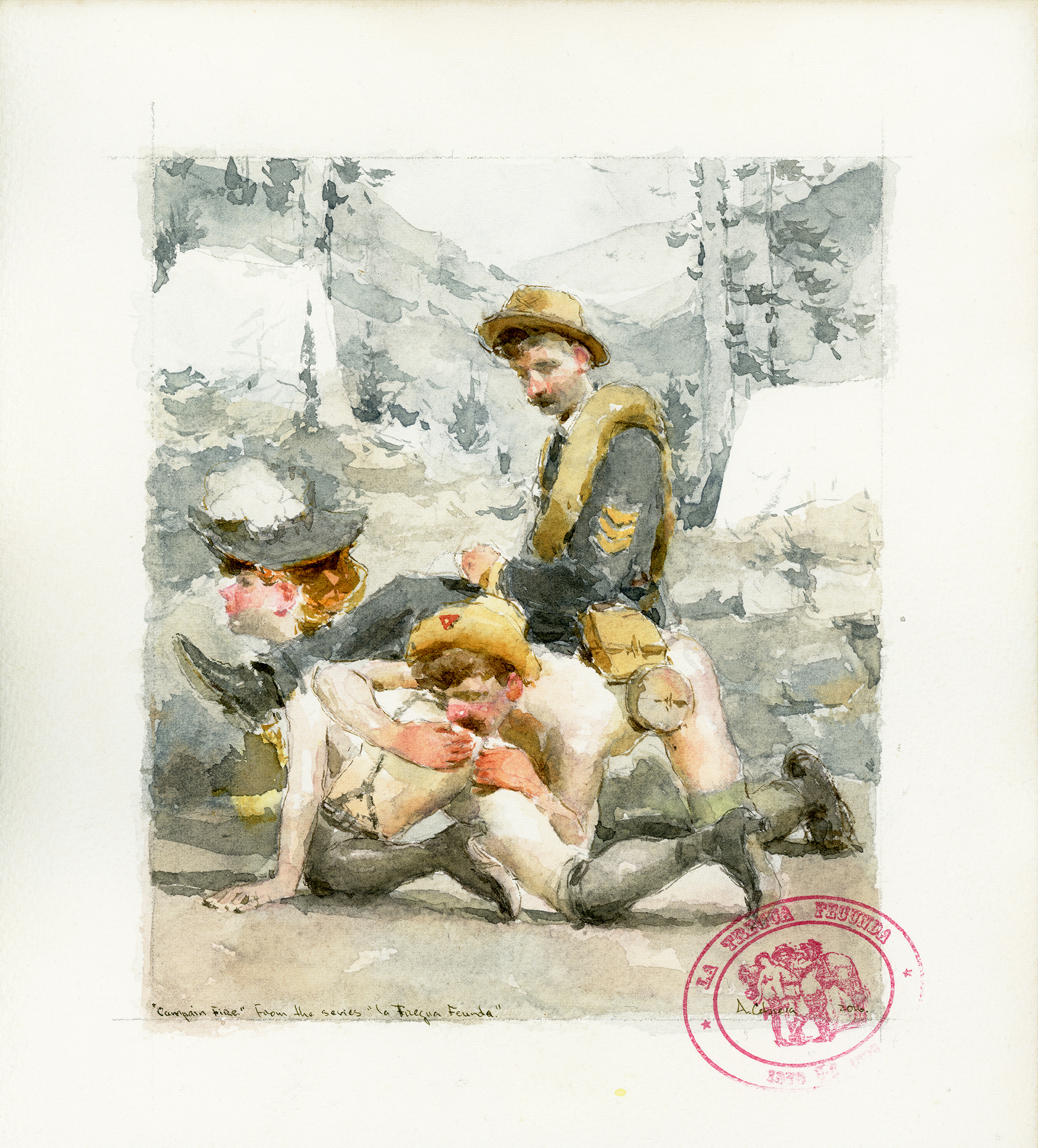 Ariel Cabrera Montejo - Campaing fire.